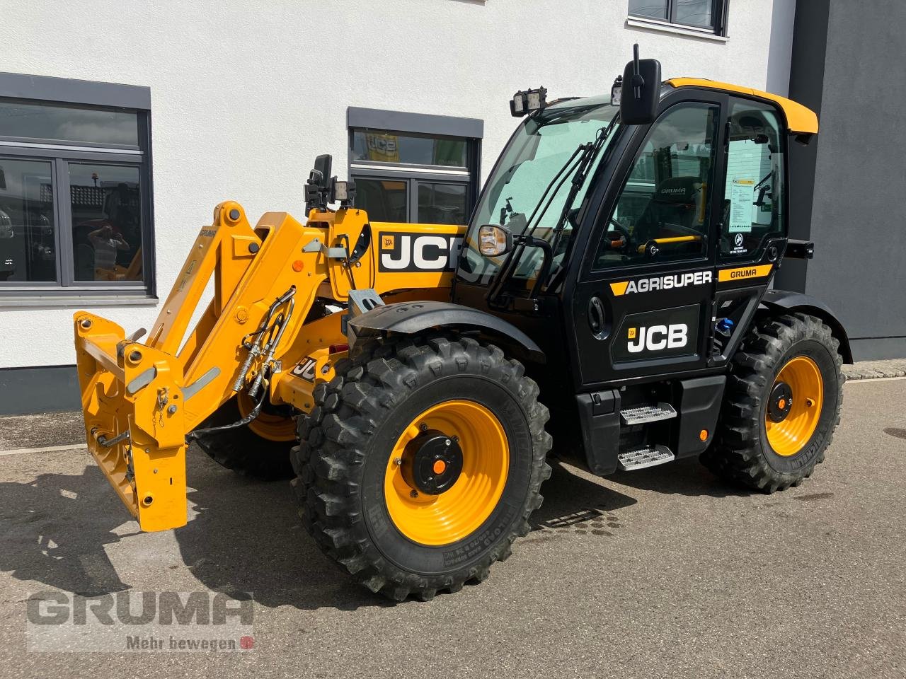 Teleskoplader Türe ait JCB 538-60 AGRI SUPER, Gebrauchtmaschine içinde Friedberg-Derching (resim 1)