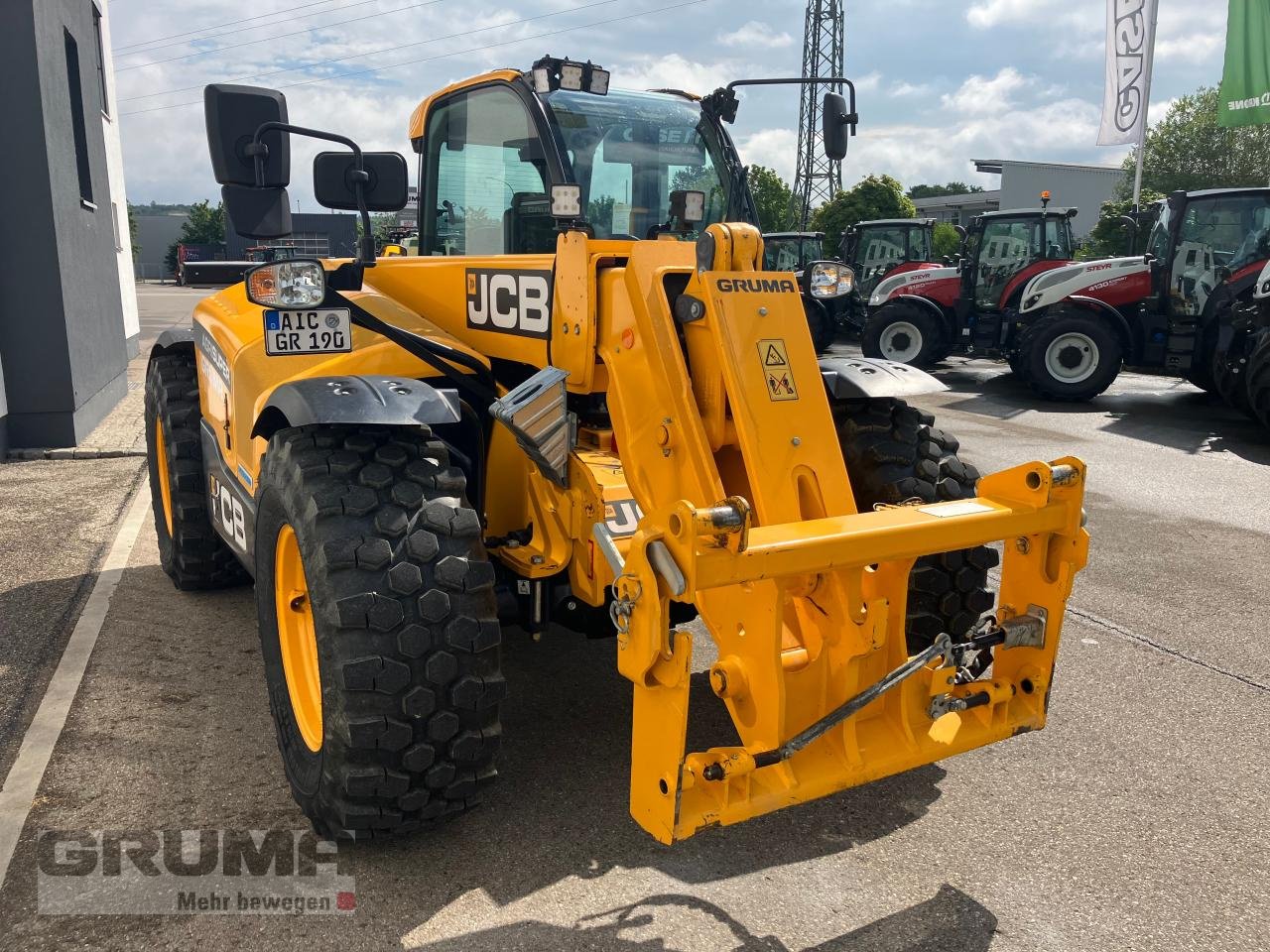 Teleskoplader del tipo JCB 538-60 AGRI SUPER, Vorführmaschine en Friedberg-Derching (Imagen 2)