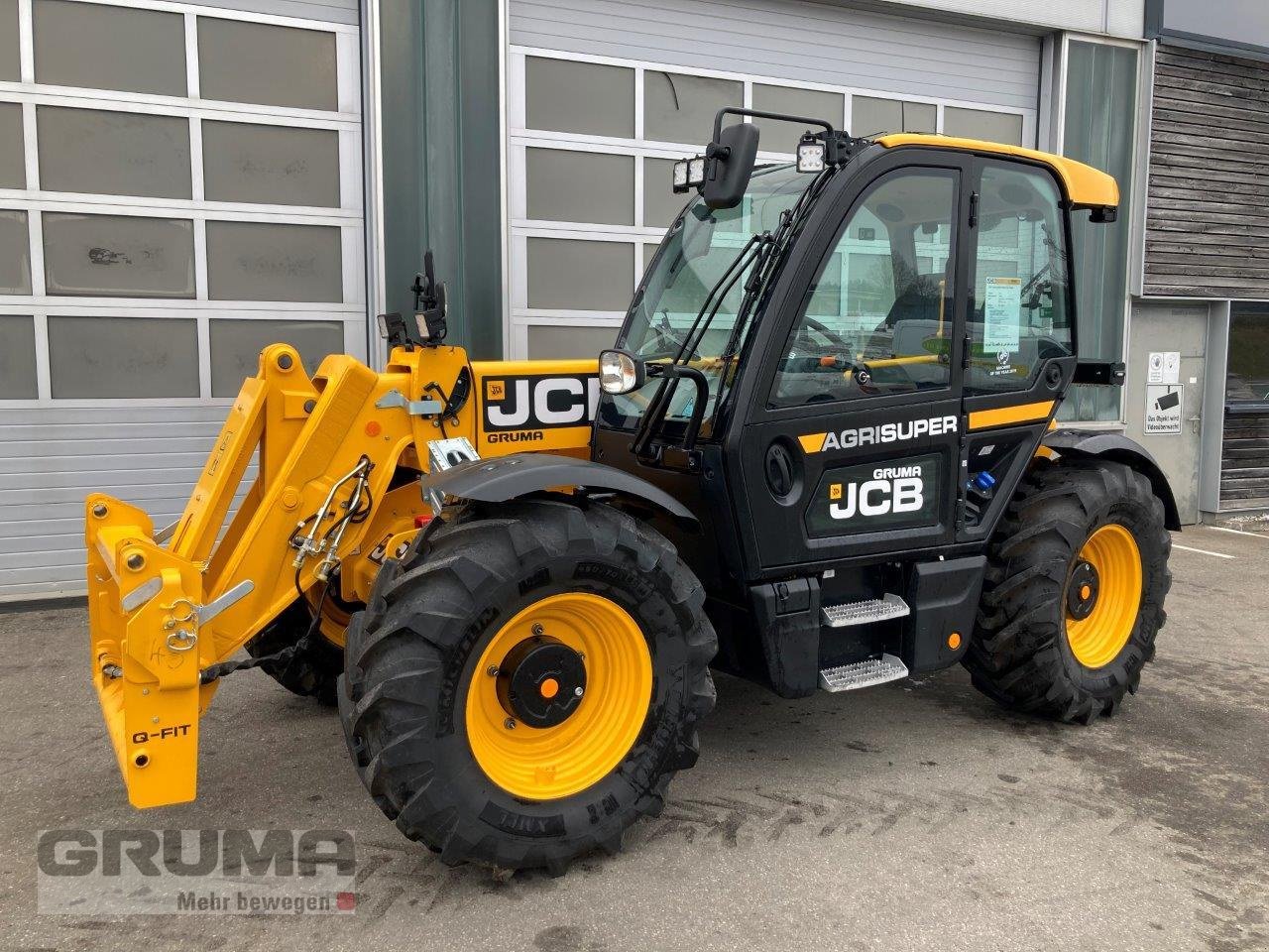 Teleskoplader του τύπου JCB 538-60 AGRI SUPER, Gebrauchtmaschine σε Friedberg-Derching (Φωτογραφία 1)