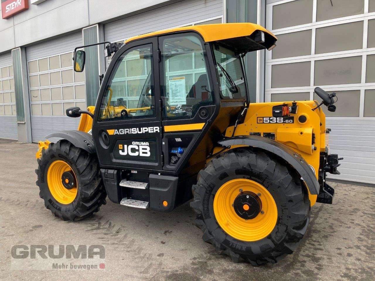 Teleskoplader van het type JCB 538-60 AGRI SUPER, Gebrauchtmaschine in Friedberg-Derching (Foto 3)