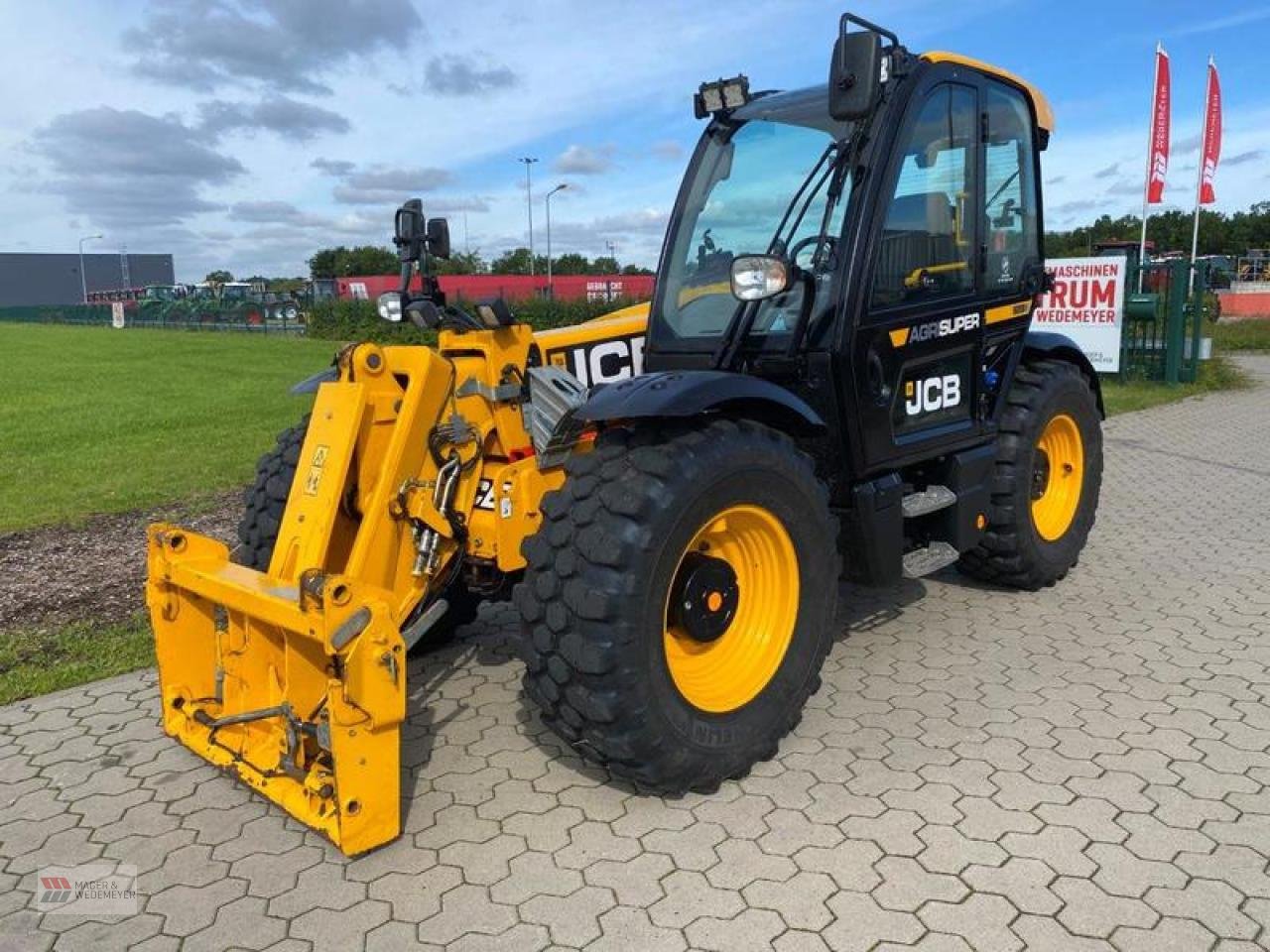 Teleskoplader of the type JCB 538-60 AGRI-SUPER, Gebrauchtmaschine in Oyten (Picture 1)