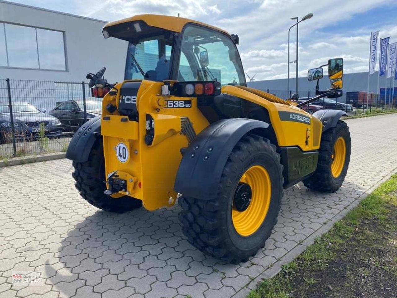 Teleskoplader van het type JCB 538-60 AGRI-SUPER, Gebrauchtmaschine in Oyten (Foto 5)