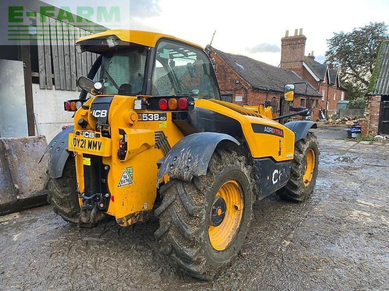 Teleskoplader of the type JCB 538-60 agri xtra, Gebrauchtmaschine in SHREWSBURRY (Picture 4)