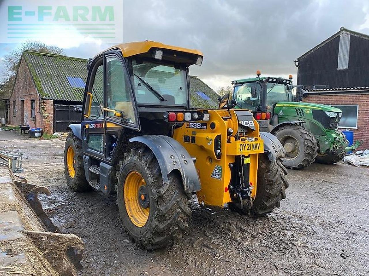 Teleskoplader of the type JCB 538-60 agri xtra, Gebrauchtmaschine in SHREWSBURRY (Picture 5)