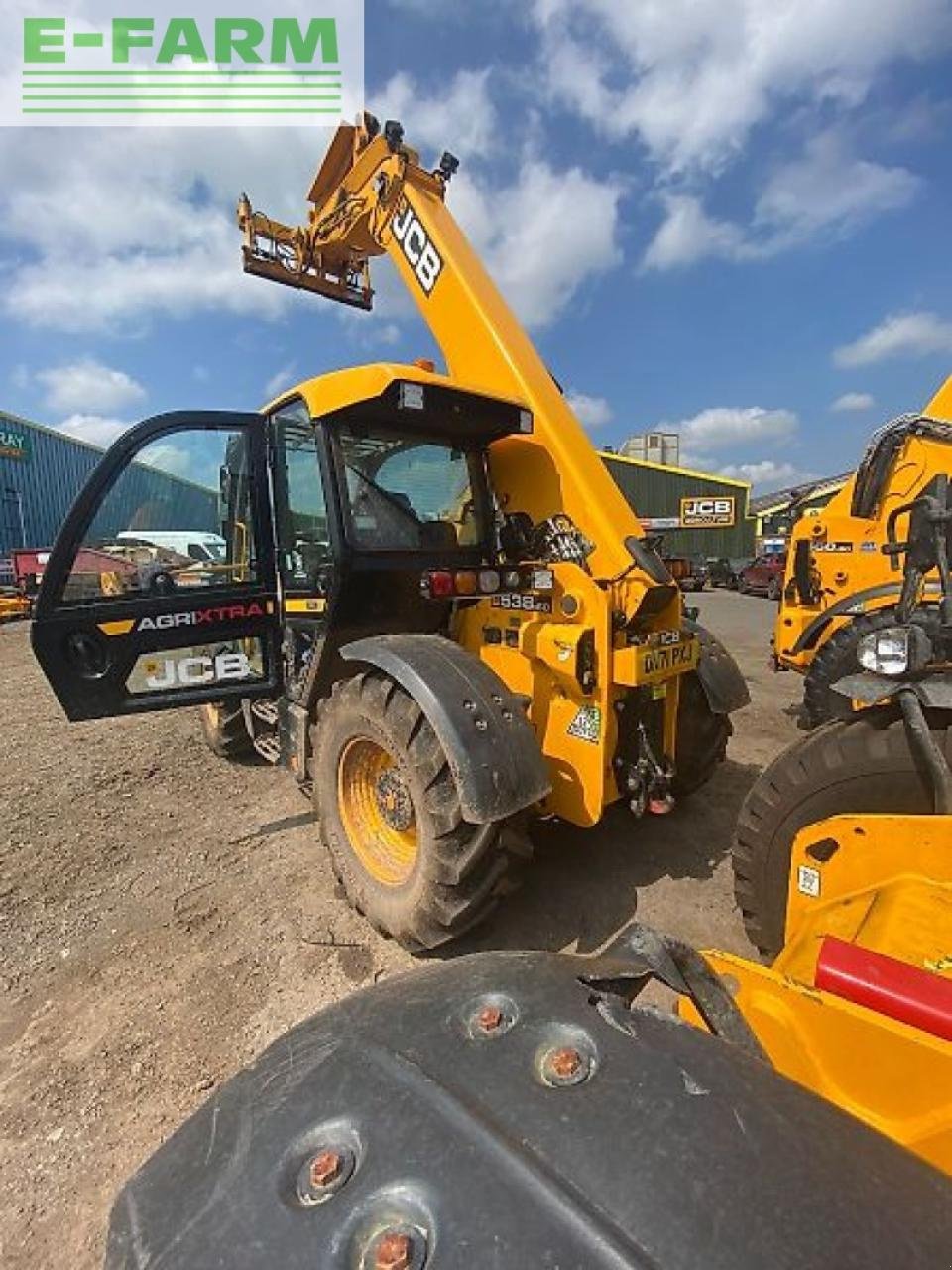 Teleskoplader del tipo JCB 538-60 agrixtra, Gebrauchtmaschine en SHREWSBURRY (Imagen 2)