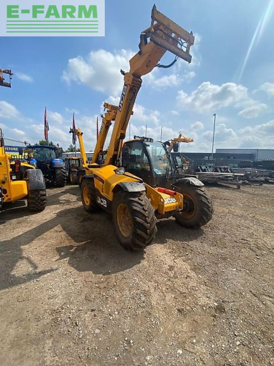 Teleskoplader typu JCB 538-60 agrixtra, Gebrauchtmaschine v SHREWSBURRY (Obrázok 6)