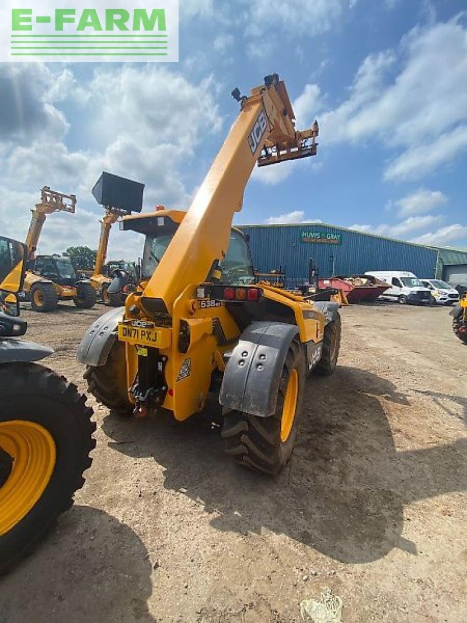 Teleskoplader del tipo JCB 538-60 agrixtra, Gebrauchtmaschine en SHREWSBURRY (Imagen 7)