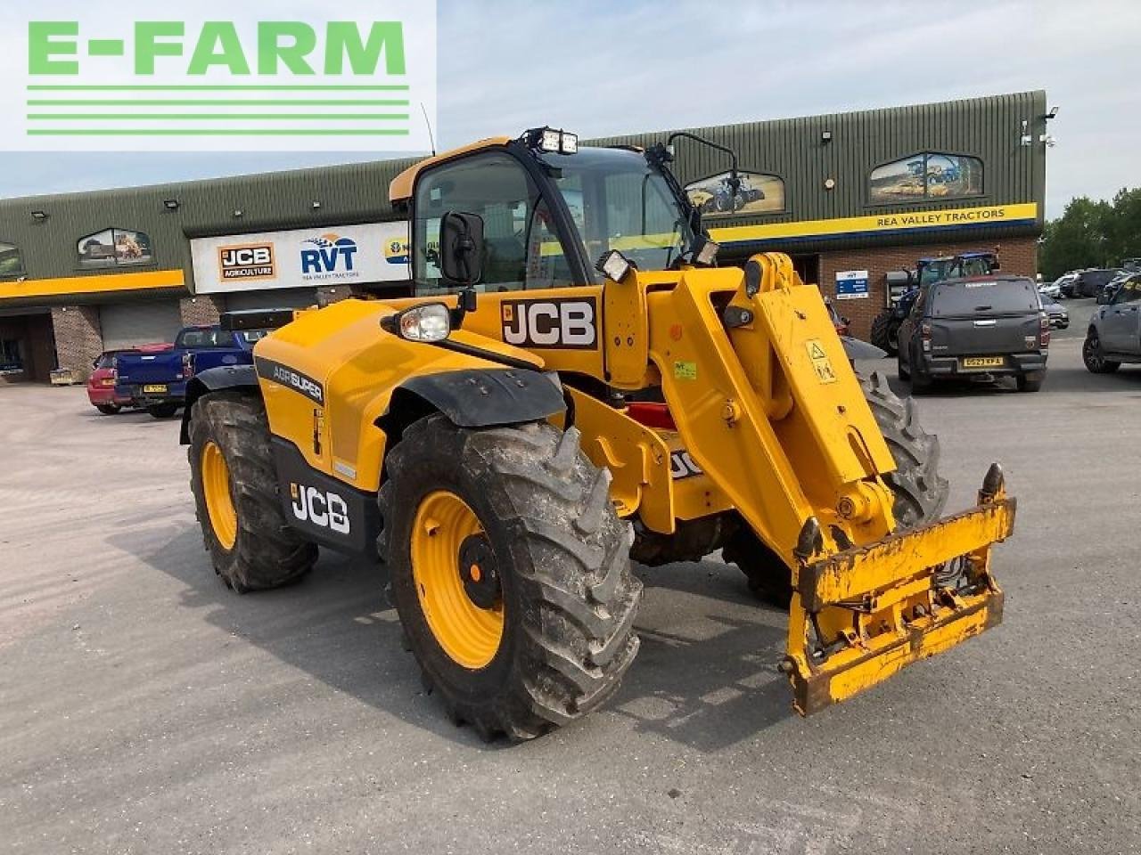 Teleskoplader van het type JCB 538-60, Gebrauchtmaschine in SHREWSBURRY (Foto 4)