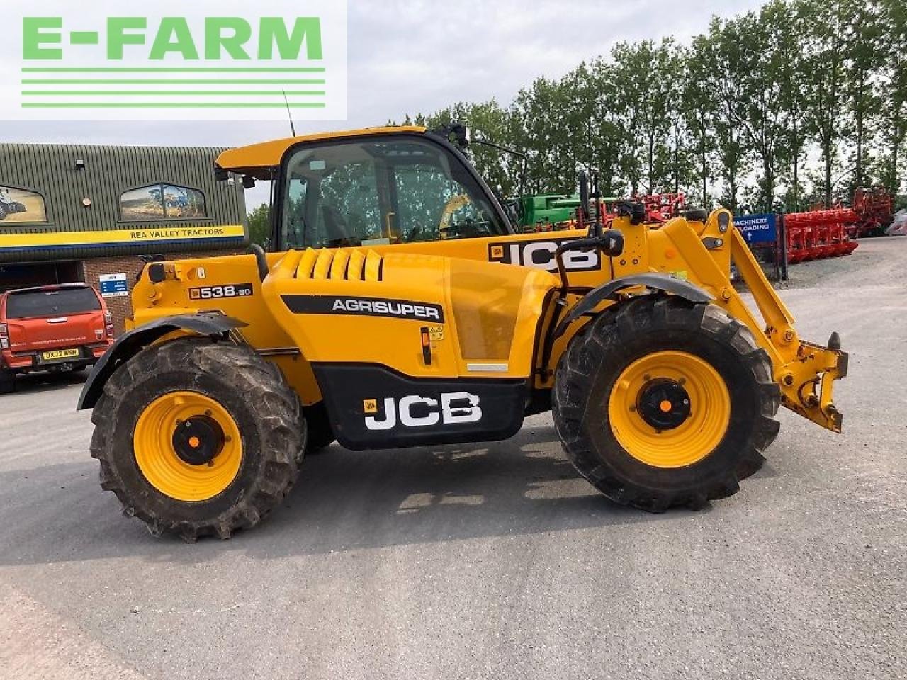 Teleskoplader van het type JCB 538-60, Gebrauchtmaschine in SHREWSBURRY (Foto 5)