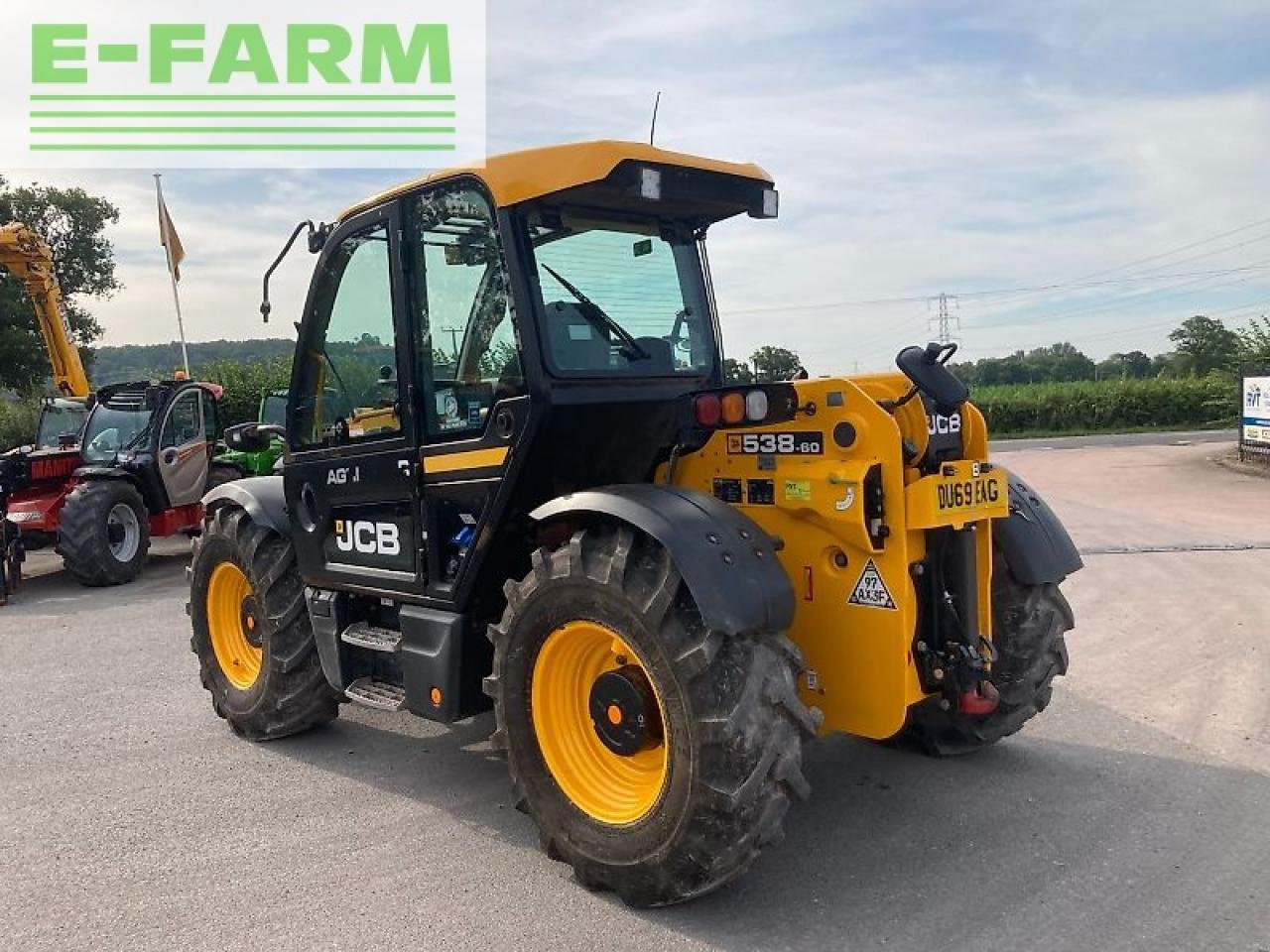 Teleskoplader van het type JCB 538-60, Gebrauchtmaschine in SHREWSBURRY (Foto 9)