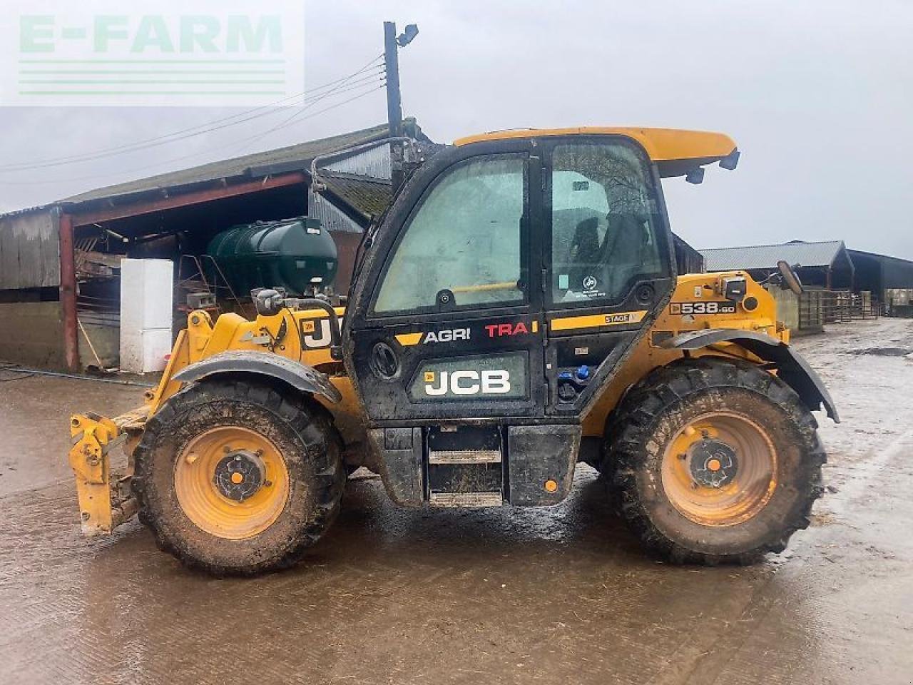 Teleskoplader van het type JCB 538-60, Gebrauchtmaschine in SHREWSBURRY (Foto 5)