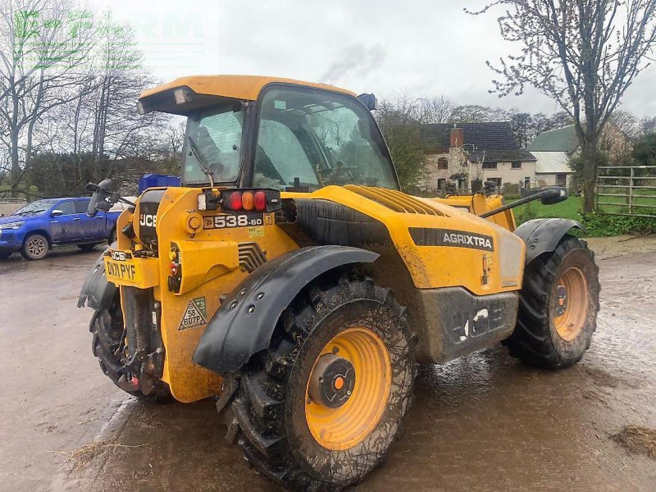 Teleskoplader des Typs JCB 538-60, Gebrauchtmaschine in SHREWSBURRY (Bild 11)