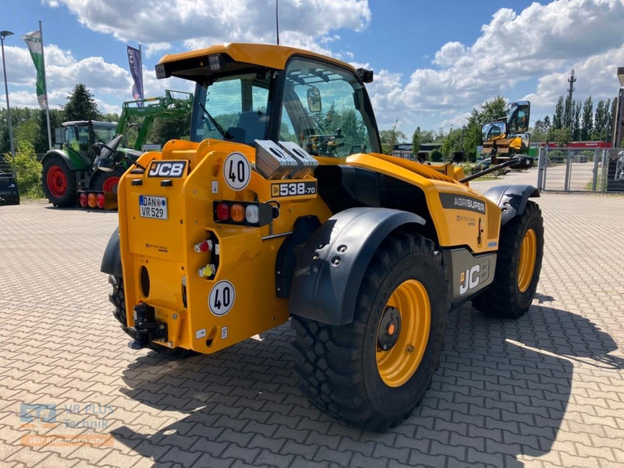 Teleskoplader typu JCB 538-70 AGRI SUPER STUFE V, Gebrauchtmaschine w Osterburg (Zdjęcie 4)