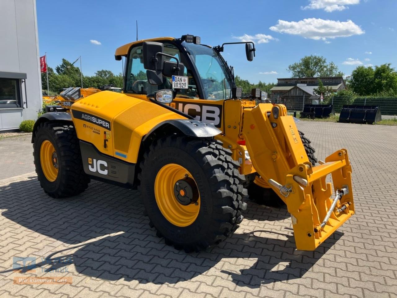 Teleskoplader Türe ait JCB 538-70 AGRI SUPER STUFE V, Gebrauchtmaschine içinde Osterburg (resim 5)