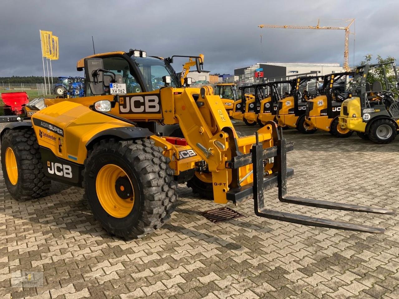 Teleskoplader typu JCB 538-70 Agri Super, Neumaschine v Neuhof - Dorfborn (Obrázek 2)