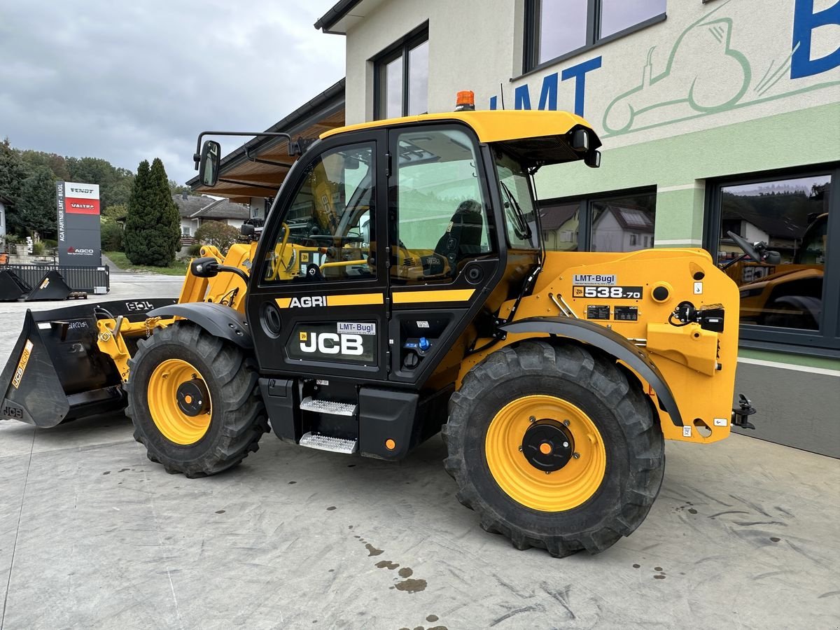 Teleskoplader a típus JCB 538-70 AGRI, Mietmaschine ekkor: Hürm (Kép 3)