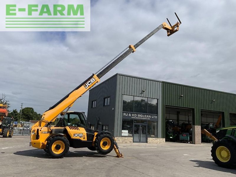 Teleskoplader tip JCB 540-140 hi-viz telehandler (st20533), Gebrauchtmaschine in SHAFTESBURY (Poză 1)