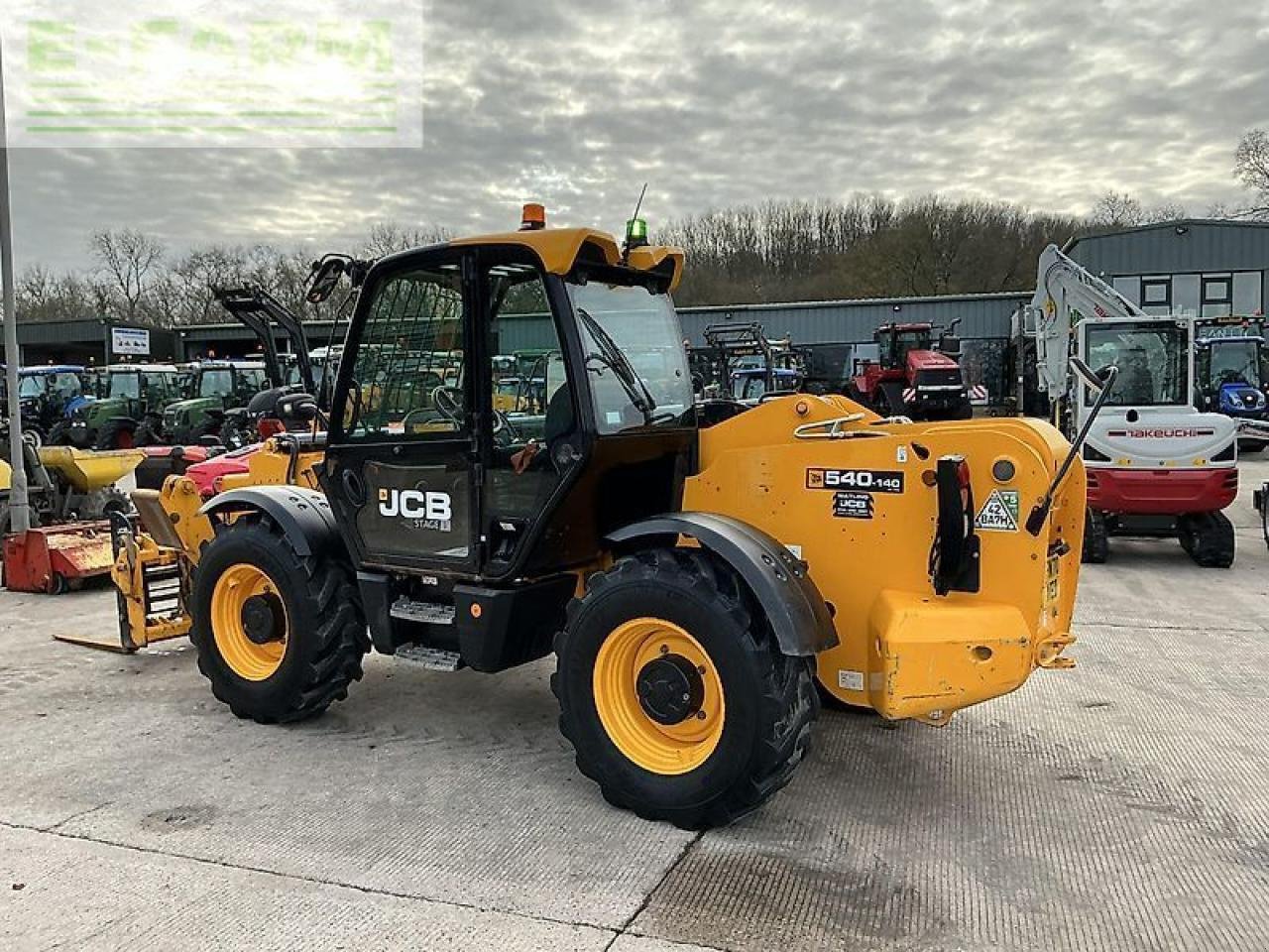 Teleskoplader of the type JCB 540-140 hi viz telehandler (st21694), Gebrauchtmaschine in SHAFTESBURY (Picture 5)