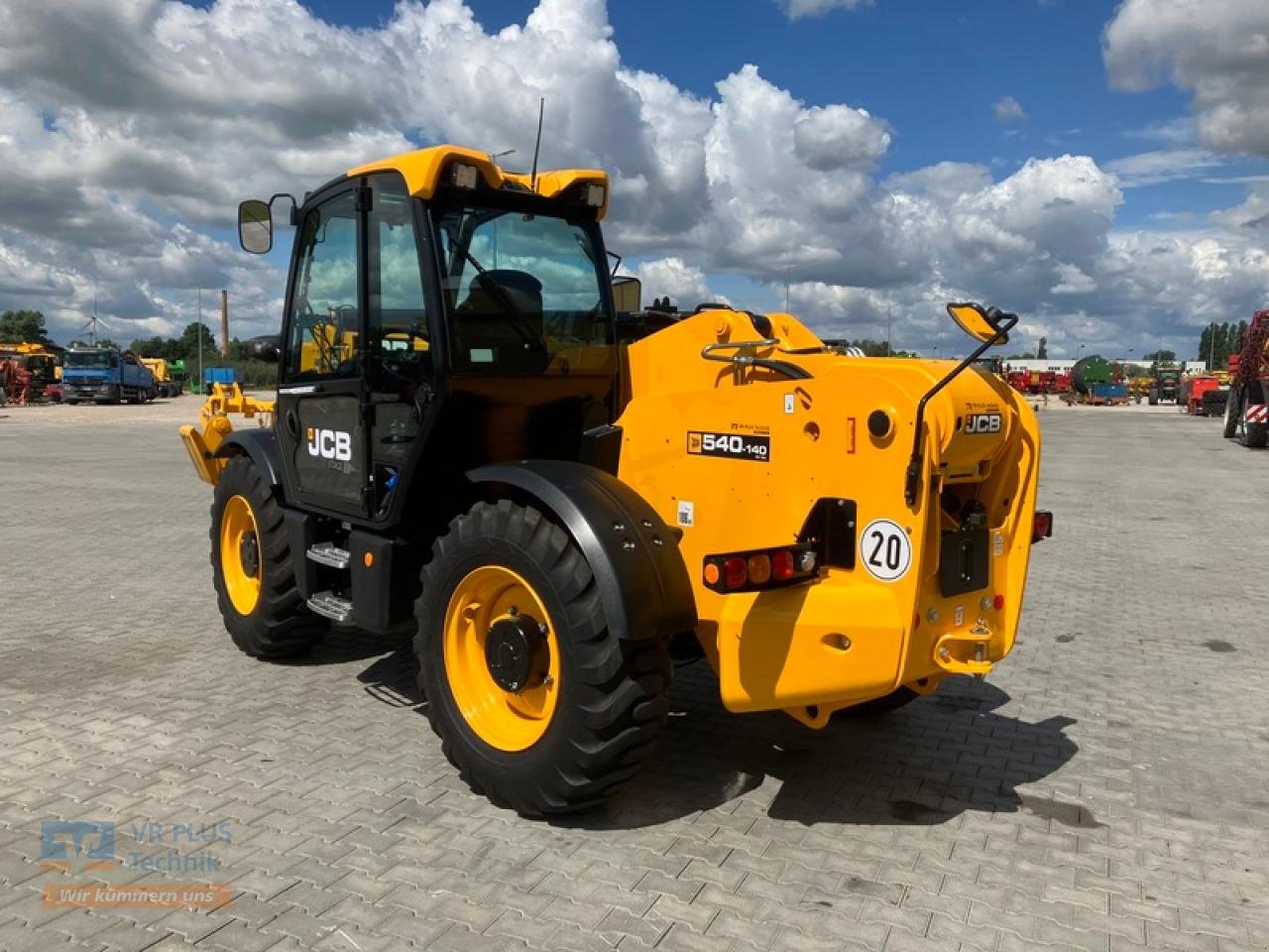 Teleskoplader van het type JCB 540-140, Gebrauchtmaschine in Osterburg (Foto 3)