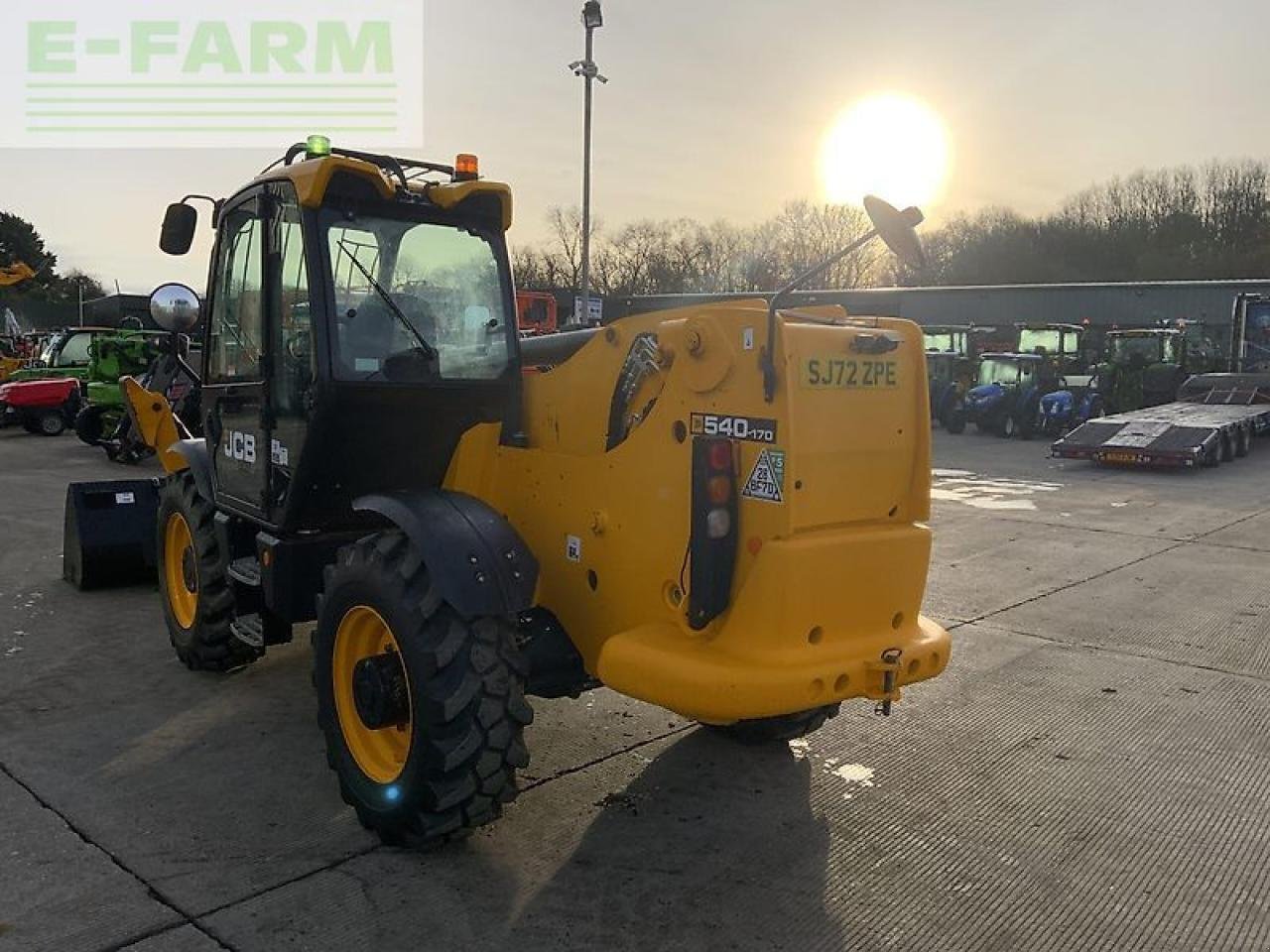 Teleskoplader typu JCB 540-170 telehandler (st21407), Gebrauchtmaschine v SHAFTESBURY (Obrázek 8)