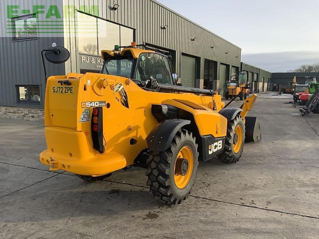 Teleskoplader typu JCB 540-170 telehandler (st21407), Gebrauchtmaschine v SHAFTESBURY (Obrázek 10)