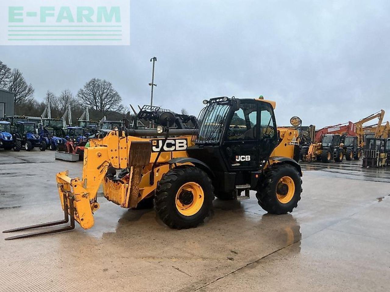 Teleskoplader of the type JCB 540-170 telehandler, Gebrauchtmaschine in SHAFTESBURY (Picture 4)