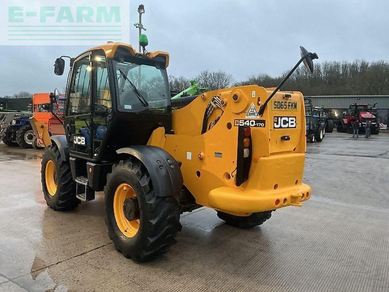 Teleskoplader of the type JCB 540-170 telehandler, Gebrauchtmaschine in SHAFTESBURY (Picture 7)