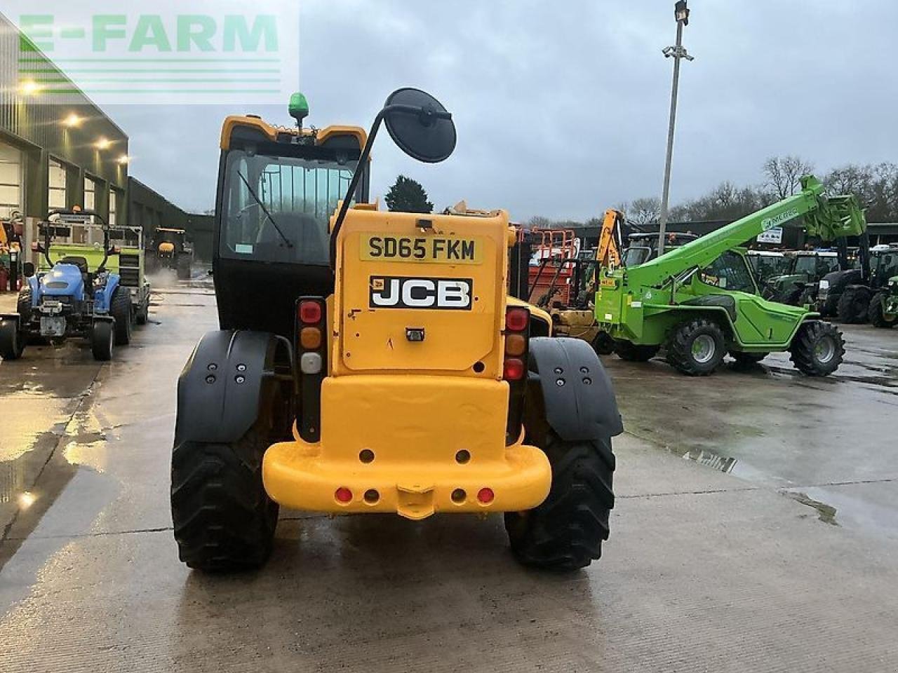 Teleskoplader of the type JCB 540-170 telehandler, Gebrauchtmaschine in SHAFTESBURY (Picture 8)