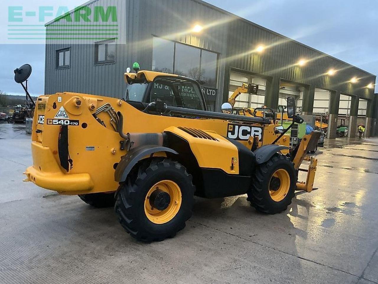 Teleskoplader of the type JCB 540-170 telehandler, Gebrauchtmaschine in SHAFTESBURY (Picture 10)