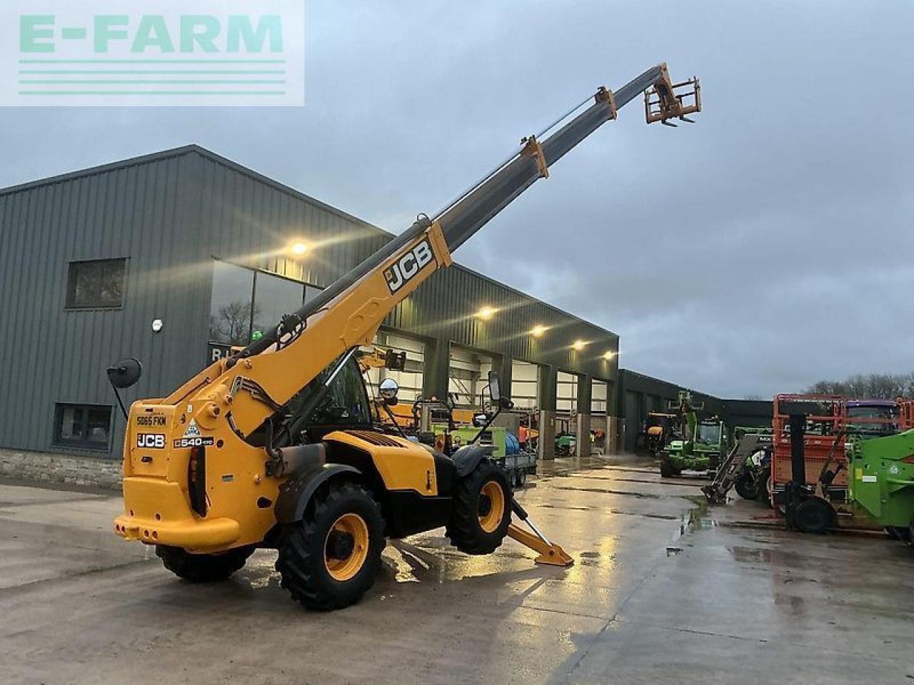 Teleskoplader of the type JCB 540-170 telehandler, Gebrauchtmaschine in SHAFTESBURY (Picture 14)