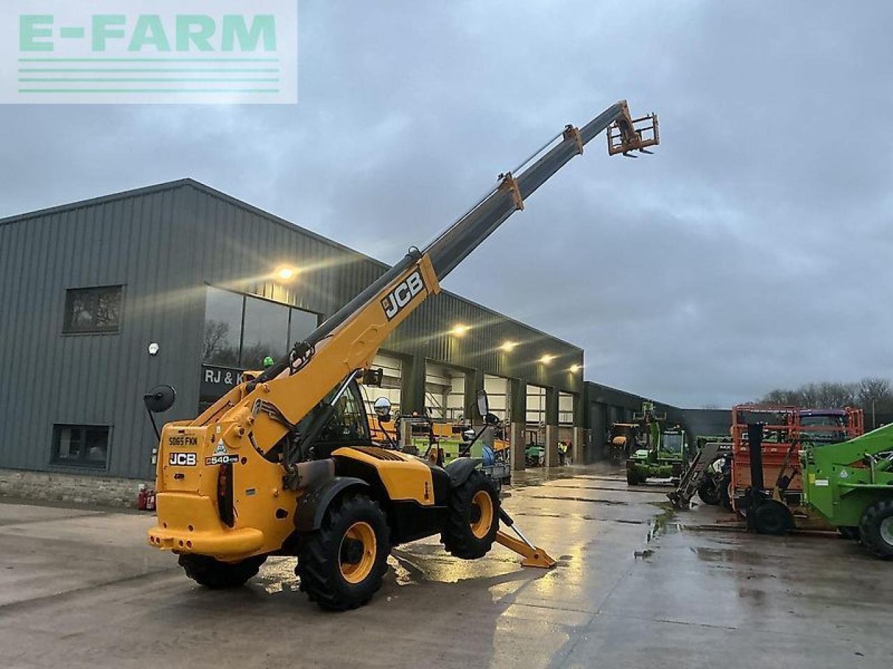 Teleskoplader of the type JCB 540-170 telehandler, Gebrauchtmaschine in SHAFTESBURY (Picture 15)