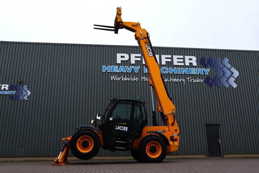 Teleskoplader del tipo JCB 540V-140 Guarantee! Diesel, 4x4x4 Drive, 14m Lift, Gebrauchtmaschine In Groenlo (Immagine 2)