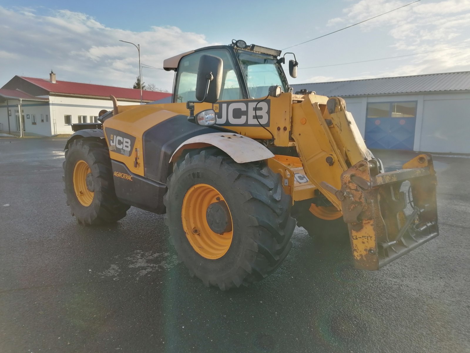 Teleskoplader от тип JCB 541-70 Agri Plus, Gebrauchtmaschine в Roudnice nad Labem (Снимка 4)