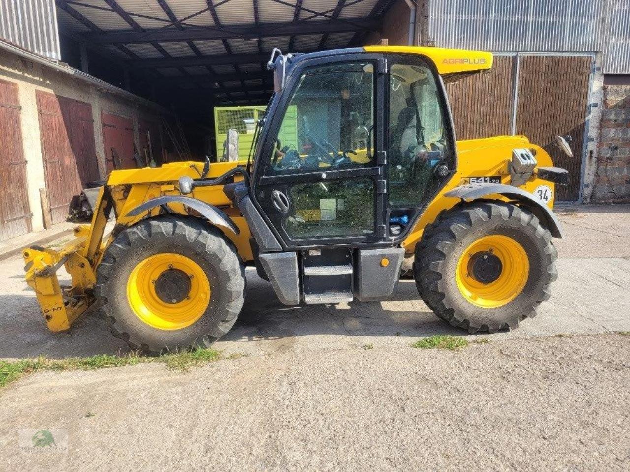 Teleskoplader a típus JCB 541-70 Agri Plus, Gebrauchtmaschine ekkor: Teichröda (Kép 9)