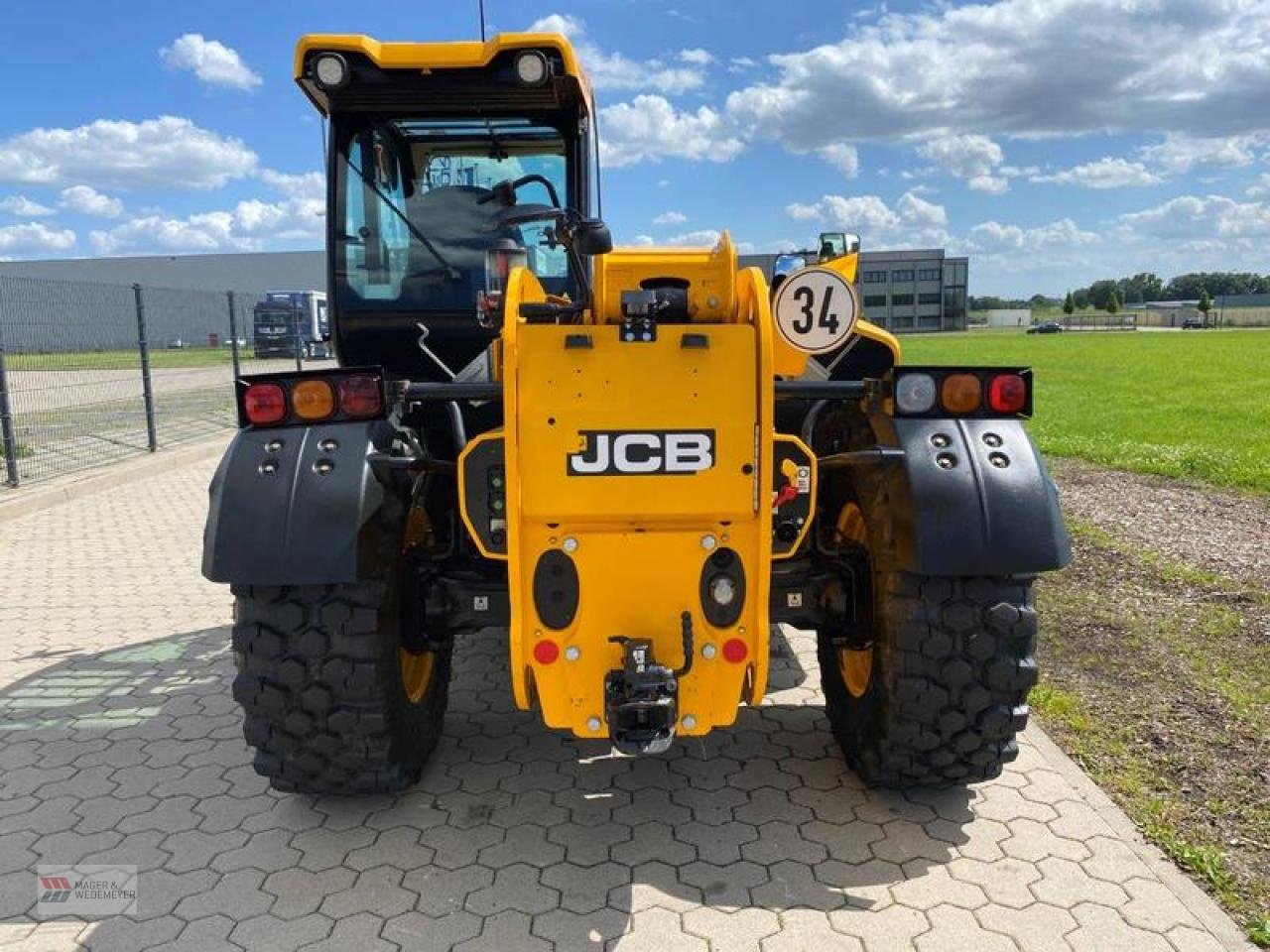 Teleskoplader van het type JCB 541-70 AGRI PLUS, Gebrauchtmaschine in Oyten (Foto 5)