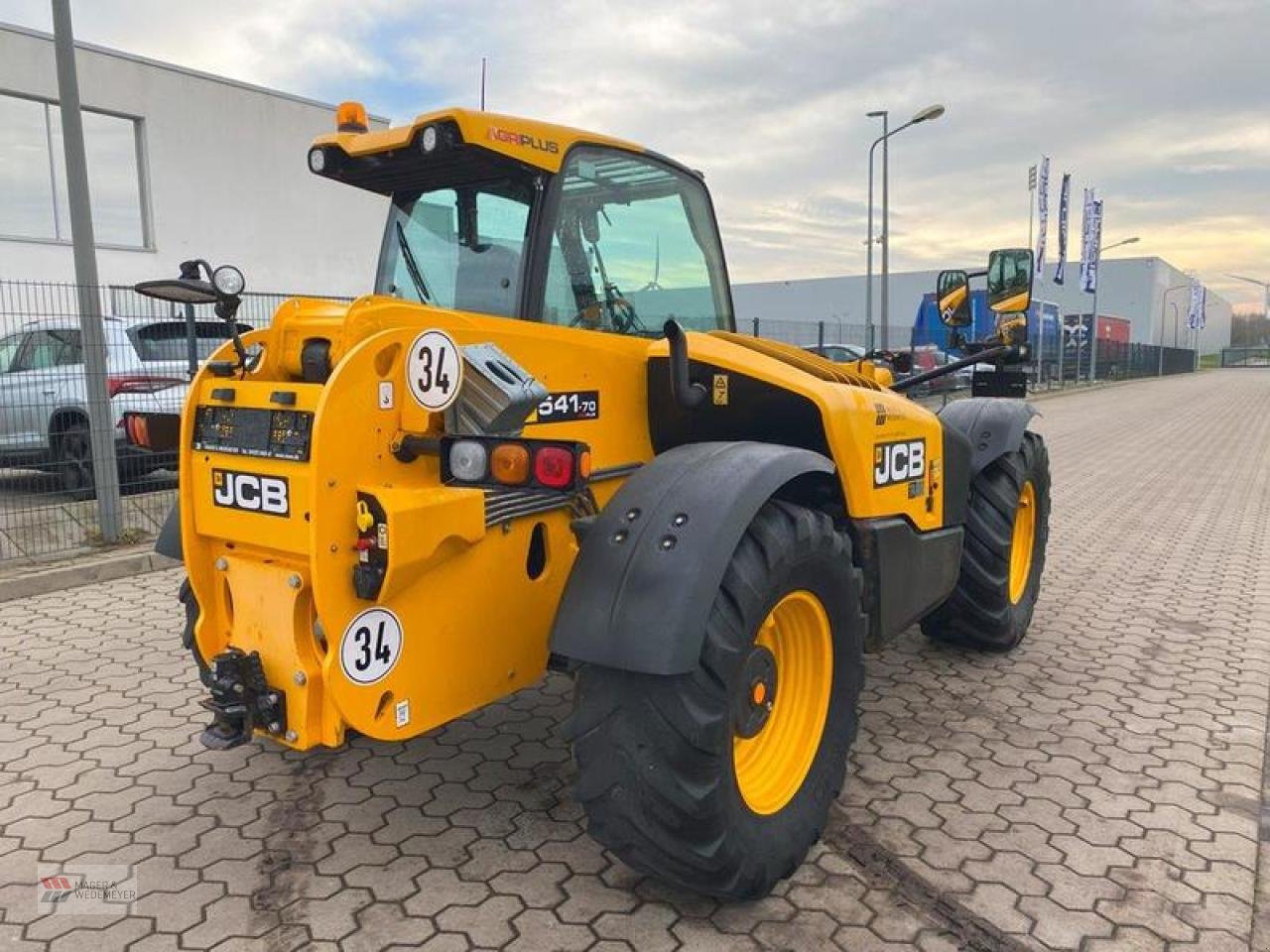 Teleskoplader типа JCB 541-70 AGRI-PLUS, Gebrauchtmaschine в Oyten (Фотография 5)