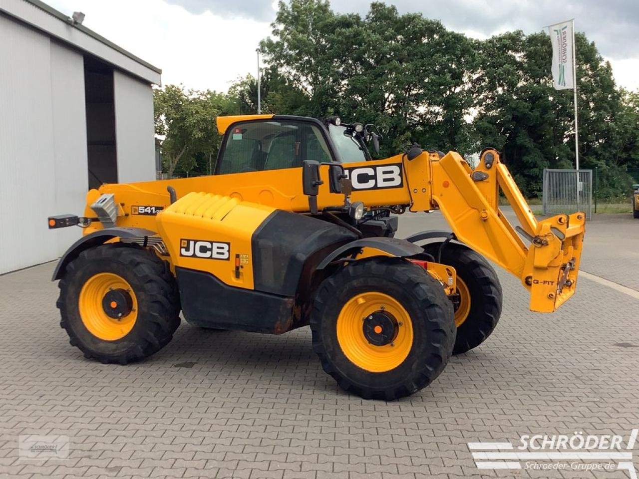 Teleskoplader typu JCB 541-70 AGRI PLUS, Gebrauchtmaschine v Schwarmstedt (Obrázek 3)