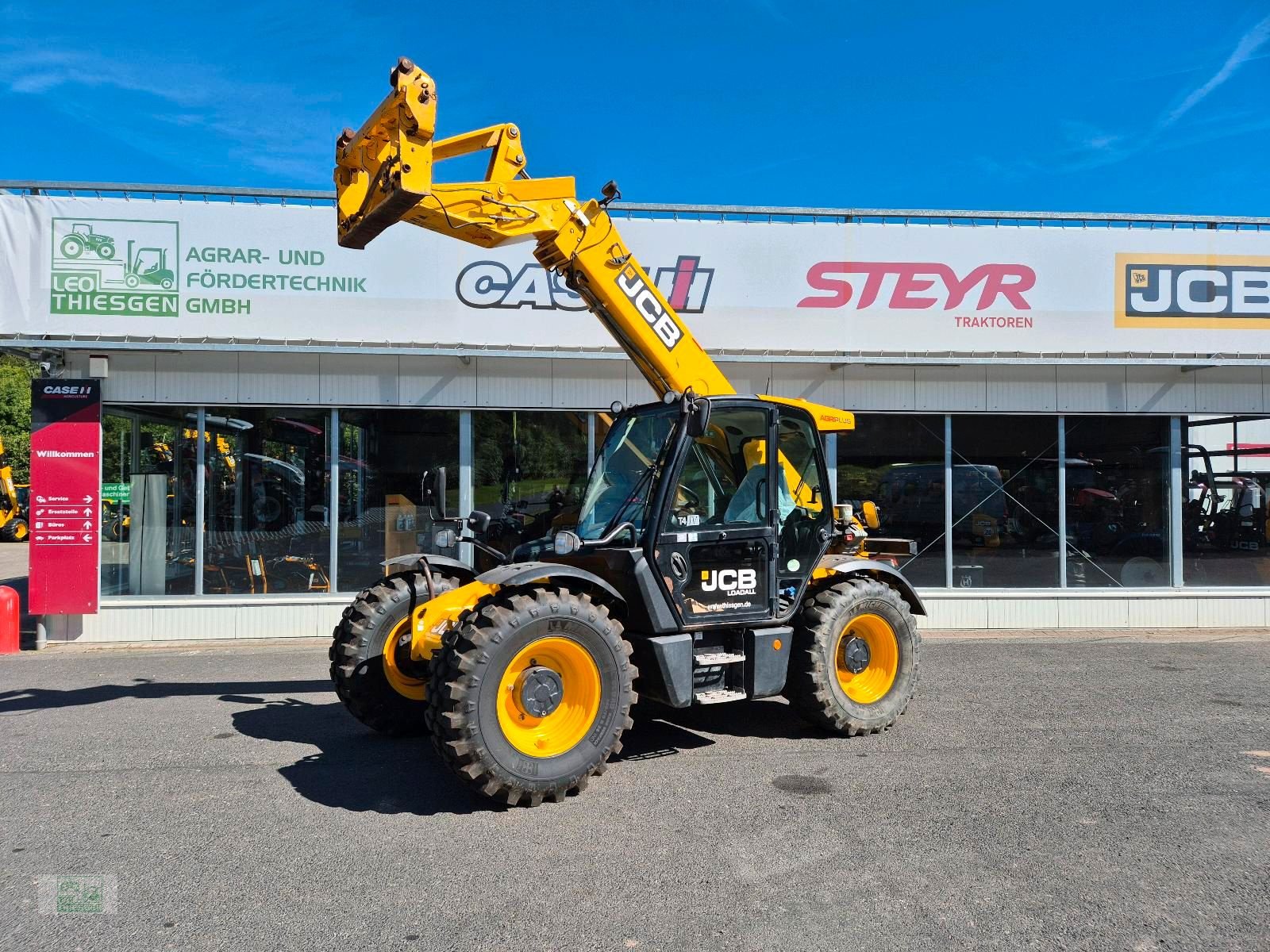 Teleskoplader Türe ait JCB 541-70 Agri Plus, Gebrauchtmaschine içinde Steiningen b. Daun (resim 1)