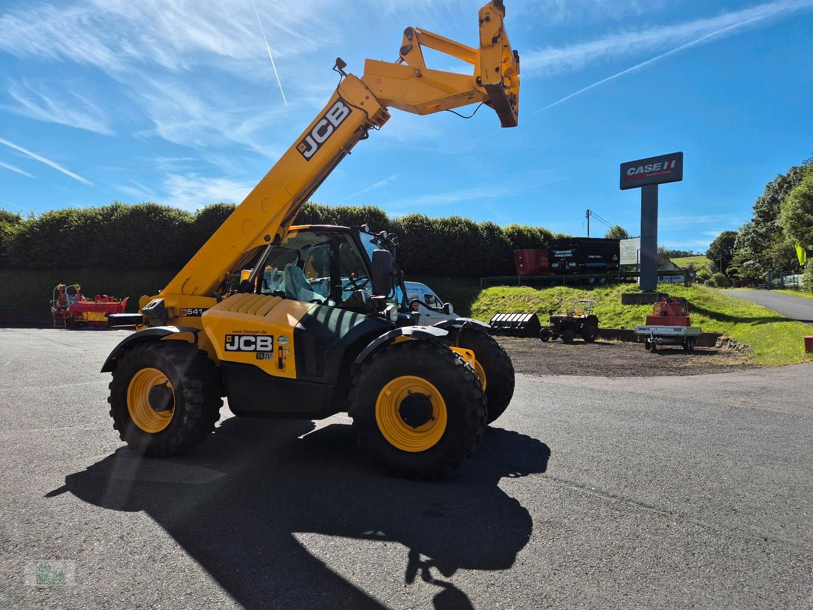 Teleskoplader tip JCB 541-70 Agri Plus, Gebrauchtmaschine in Steiningen b. Daun (Poză 2)