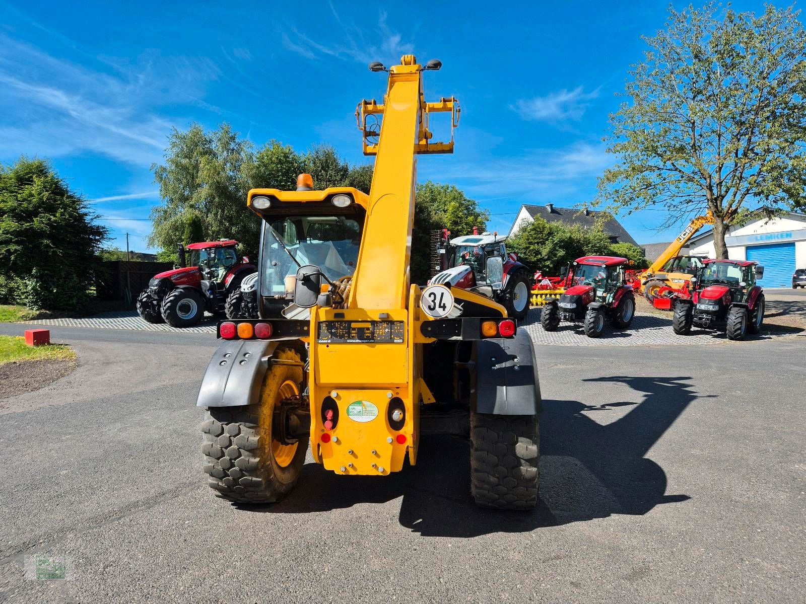 Teleskoplader des Typs JCB 541-70 Agri Plus, Gebrauchtmaschine in Steiningen b. Daun (Bild 3)