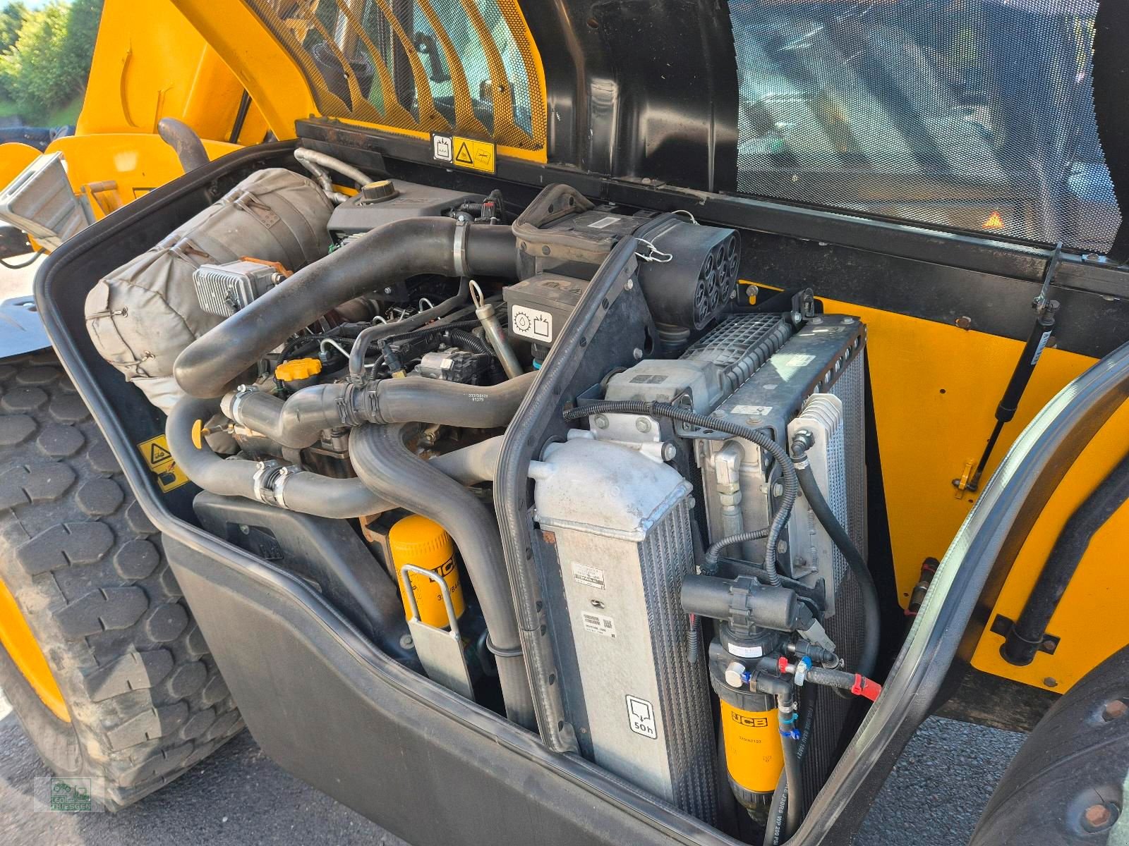 Teleskoplader typu JCB 541-70 Agri Plus, Gebrauchtmaschine v Steiningen b. Daun (Obrázek 7)