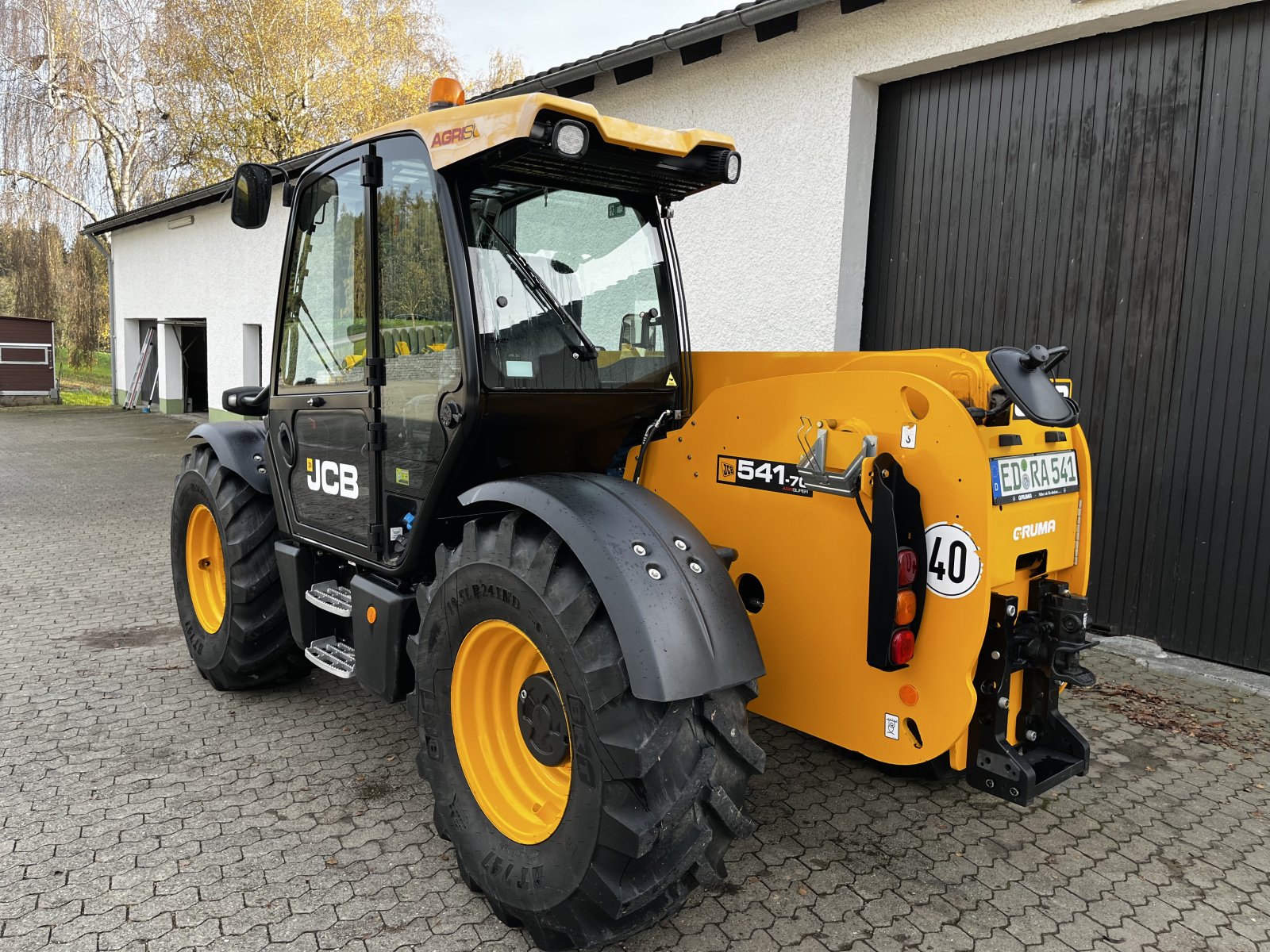 Teleskoplader του τύπου JCB 541-70 Agri Plus, Gebrauchtmaschine σε Taufkirchen/Vils (Φωτογραφία 4)