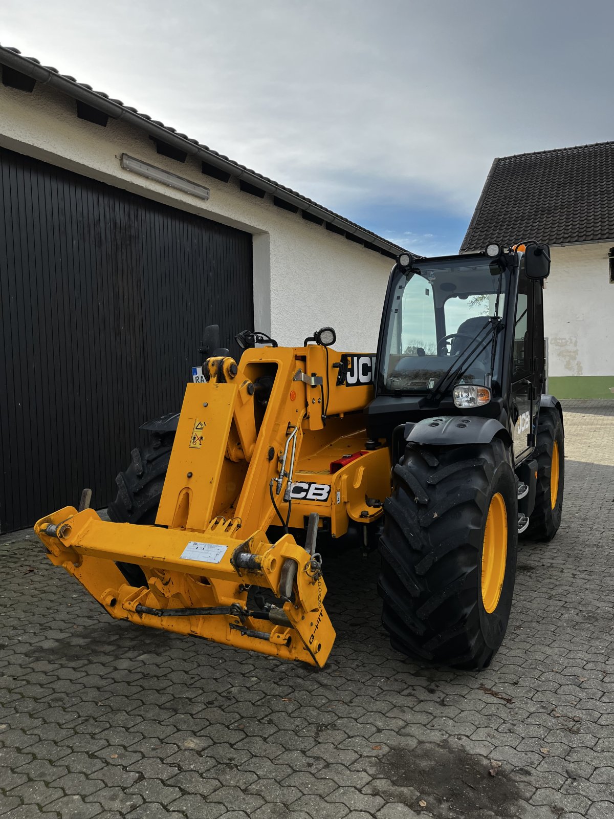 Teleskoplader tip JCB 541-70 Agri Plus, Gebrauchtmaschine in Taufkirchen/Vils (Poză 9)