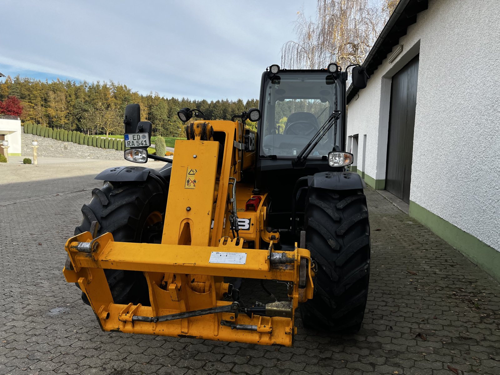 Teleskoplader a típus JCB 541-70 Agri Plus, Gebrauchtmaschine ekkor: Taufkirchen/Vils (Kép 10)