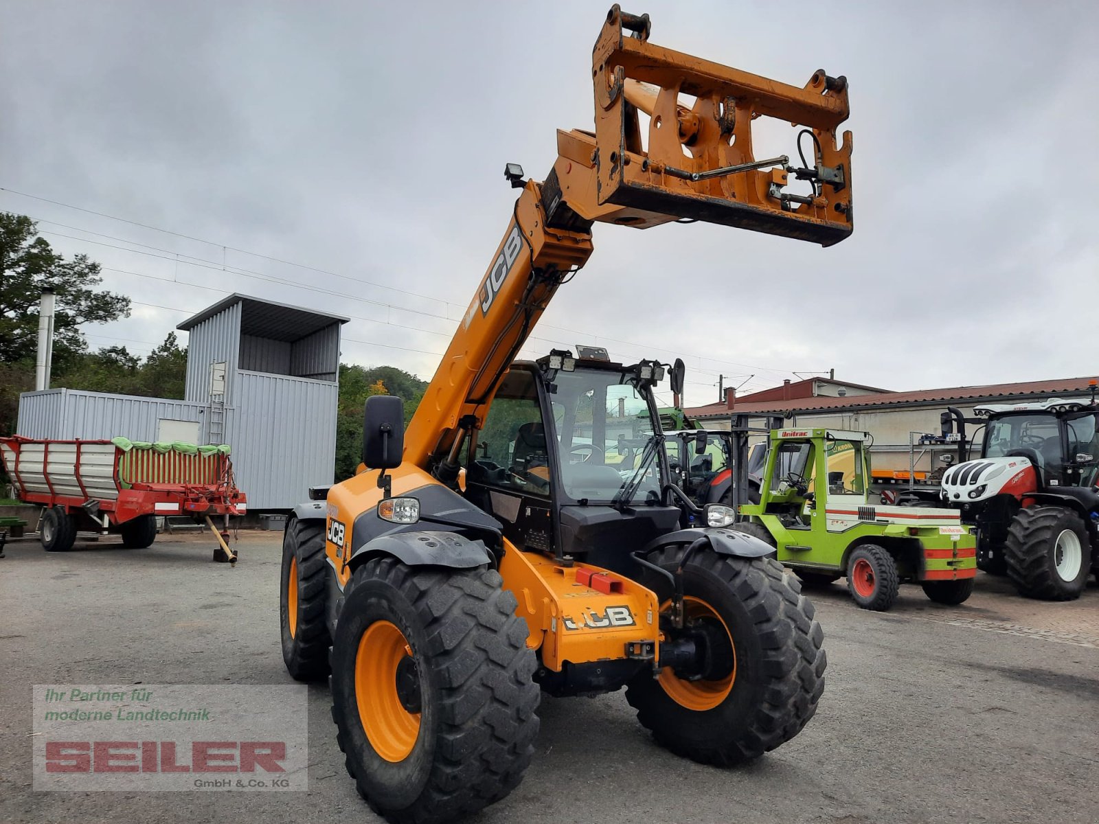 Teleskoplader van het type JCB 541-70 Agri Pro DualTec-VT 40km/h, Gebrauchtmaschine in Ansbach (Foto 2)