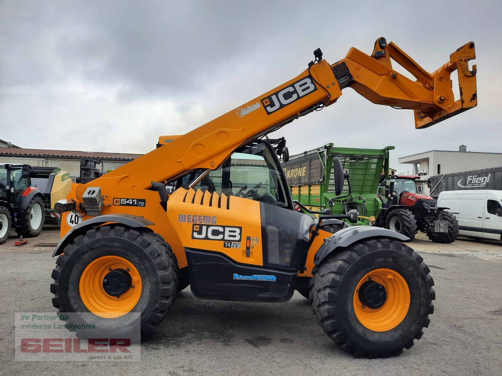 Teleskoplader typu JCB 541-70 Agri Pro DualTec-VT 40km/h, Gebrauchtmaschine v Ansbach (Obrázek 3)