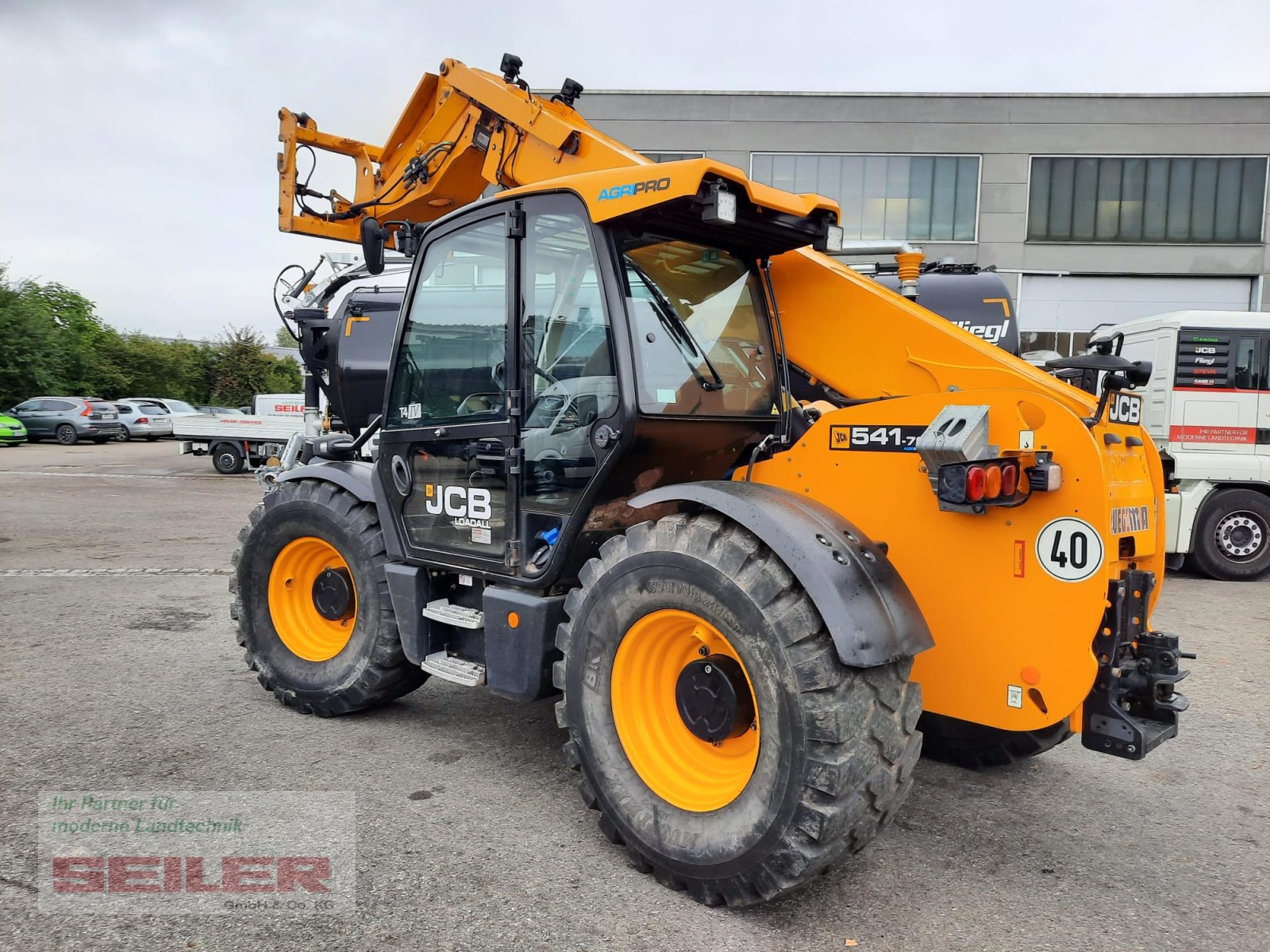 Teleskoplader van het type JCB 541-70 Agri Pro DualTec-VT 40km/h, Gebrauchtmaschine in Ansbach (Foto 5)