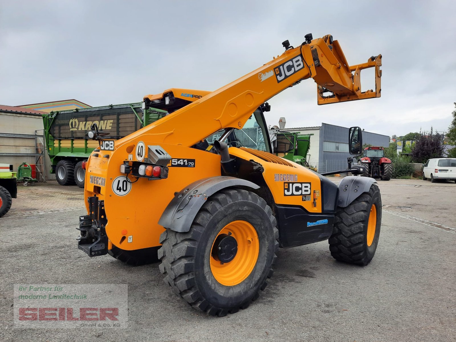 Teleskoplader typu JCB 541-70 Agri Pro DualTec-VT 40km/h, Gebrauchtmaschine v Ansbach (Obrázok 7)