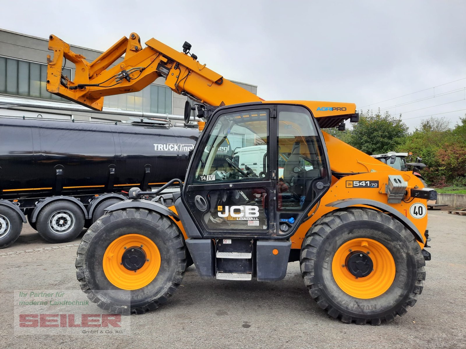 Teleskoplader van het type JCB 541-70 Agri Pro DualTec-VT 40km/h, Gebrauchtmaschine in Ansbach (Foto 8)