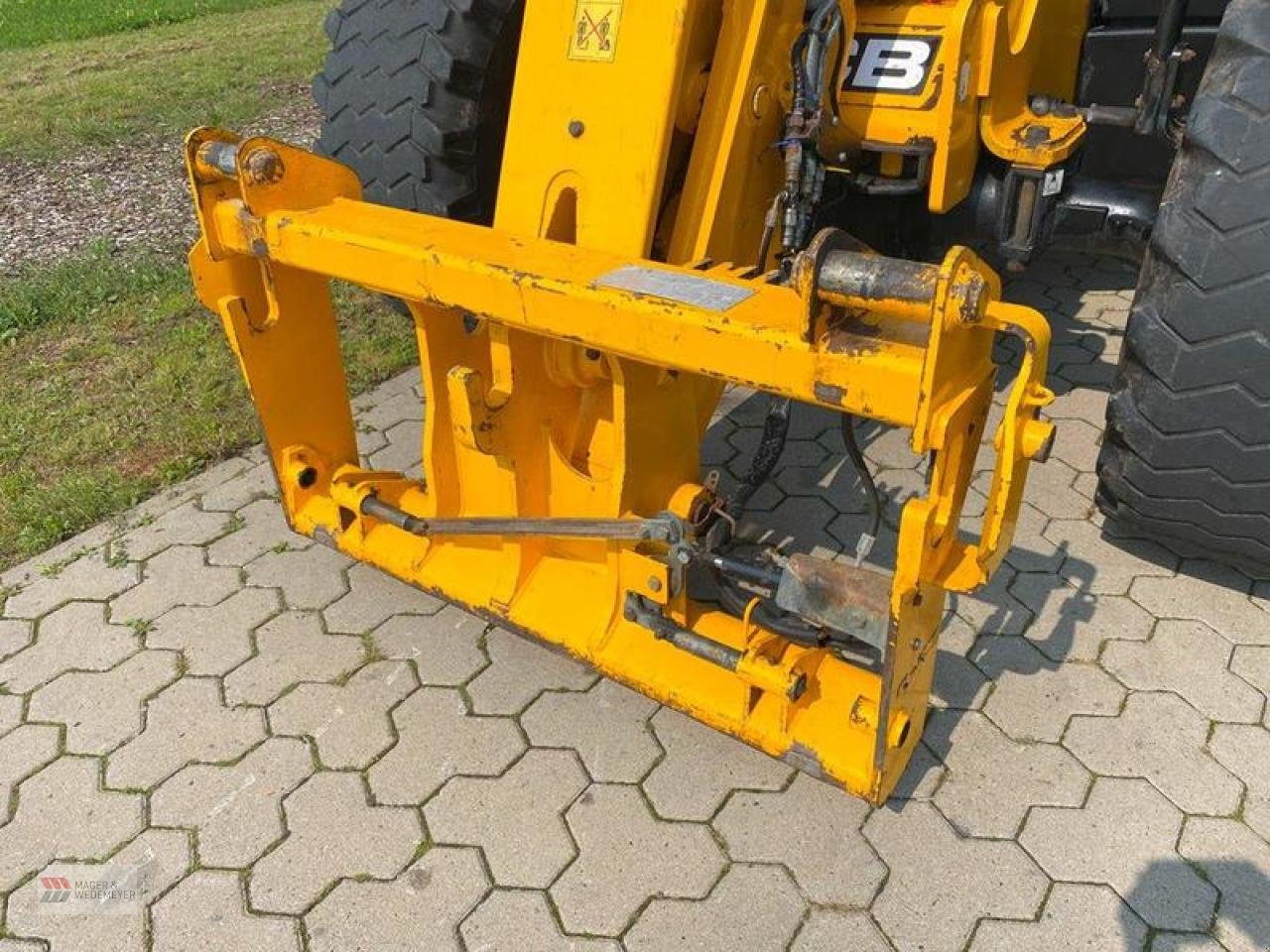 Teleskoplader des Typs JCB 541-70 AGRI-SUPER MIT DRUCKLUFT, Gebrauchtmaschine in Oyten (Bild 2)